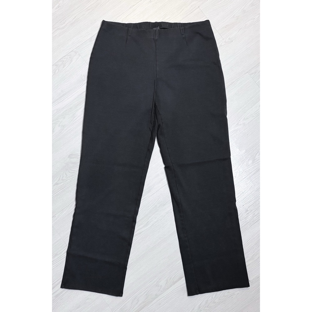 Eileen Fisher Pull-On Stretch Elastic Waist Pants Grey Women’s Size M
